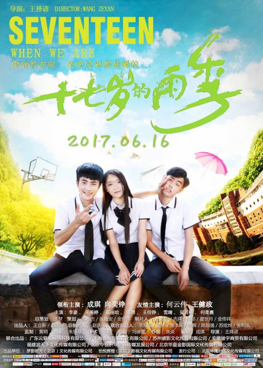 十七岁的雨季(2017年校园青春题材院线电影)