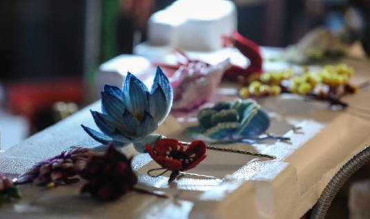 绒花制作技艺(江苏省南京市传统技艺)