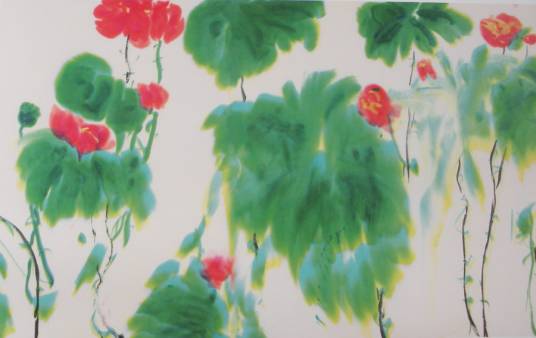 接天莲叶无穷碧(王清州作品)