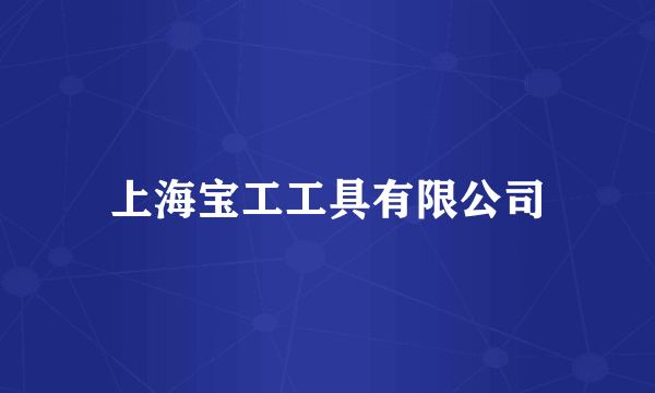 上海宝工工具有限公司