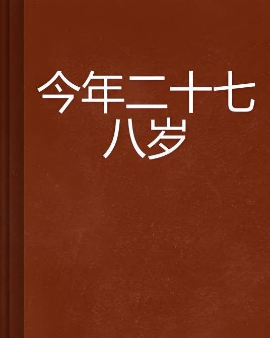 今年二十七八岁