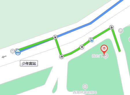 从杭州火车站到西湖如何乘坐公交车