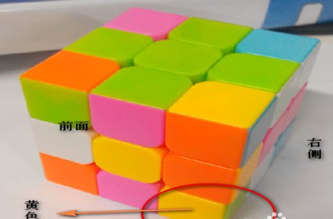 魔方第一步的十字怎么拼，要图解和所有能遇到的情况