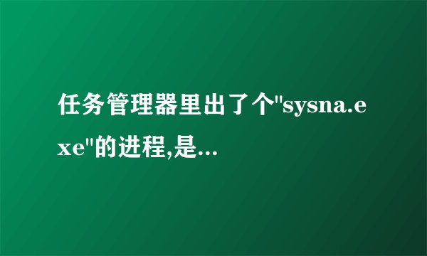 任务管理器里出了个
