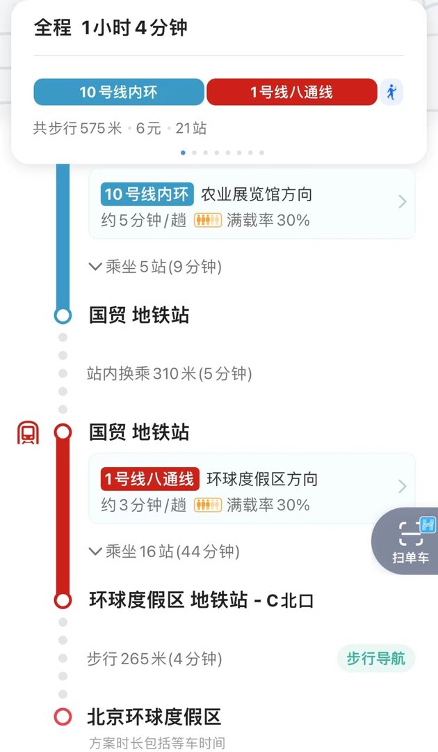 去北京环球影城选择什么出行方式最合适？
