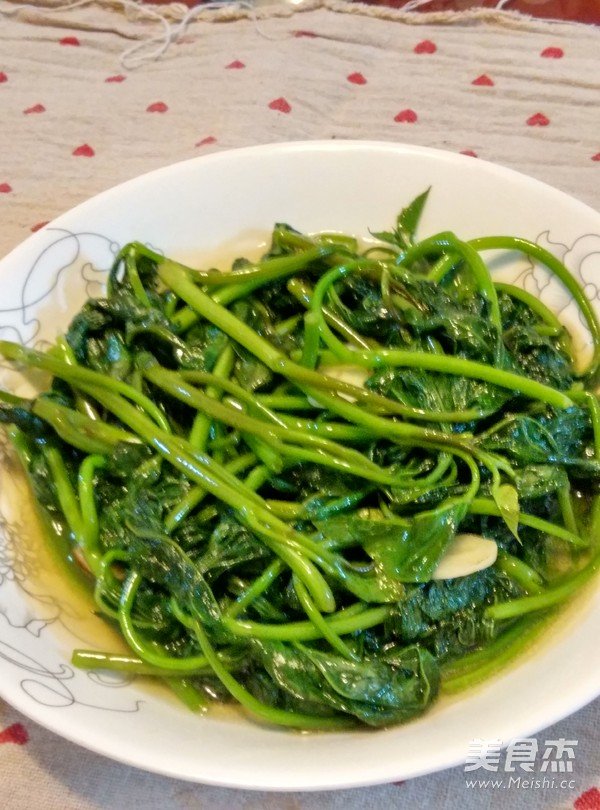 家常清炒红苕尖怎么做好吃又简单，做法图