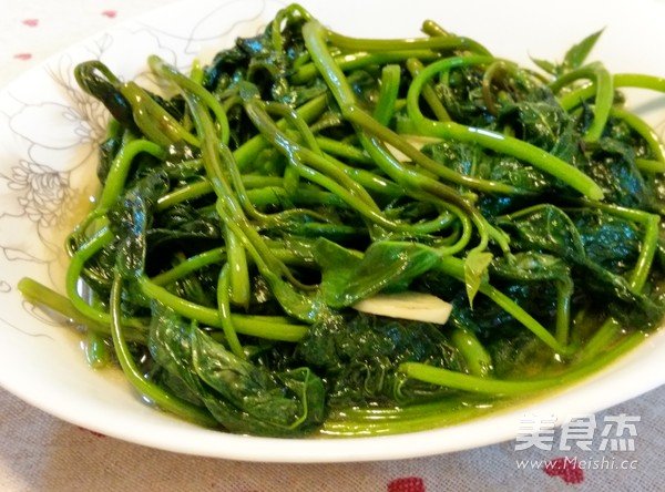 家常清炒红苕尖怎么做好吃又简单，做法图