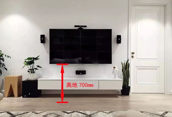 50寸液晶电视挂墙上适合多高