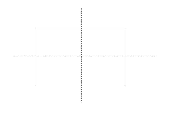 长方形是轴对称图形，有几条对称轴