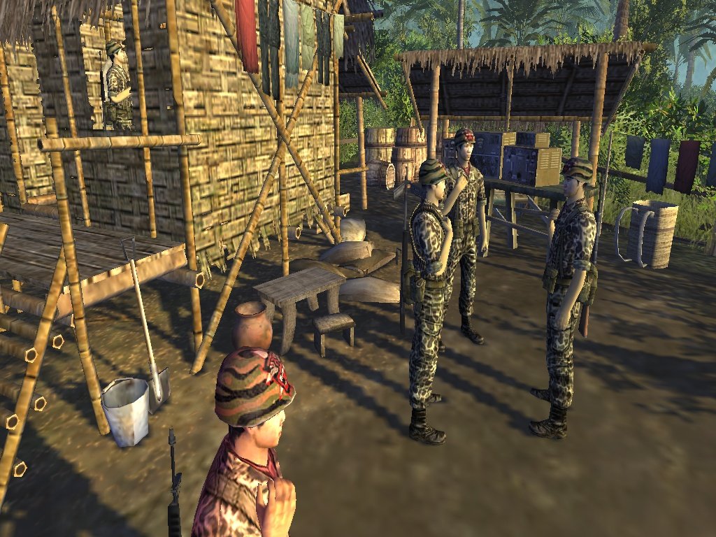 战争之人越南第二章电台在哪??