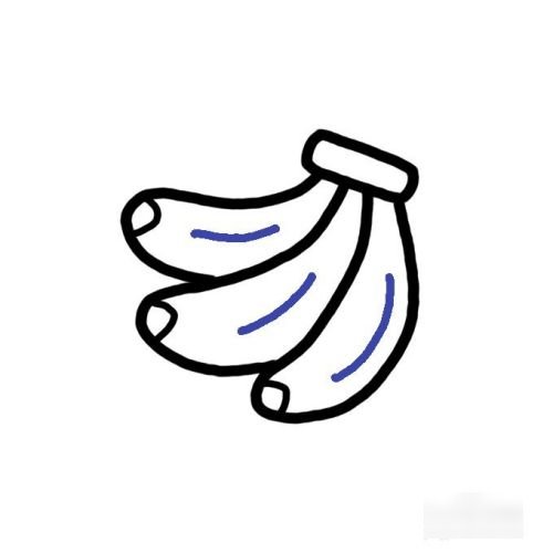香蕉简笔画