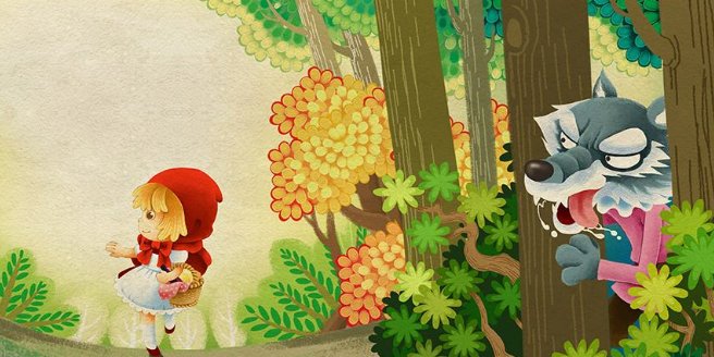 小红帽的故事（短一点）