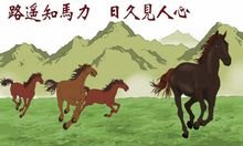 路遥知马力，下一句是什么？