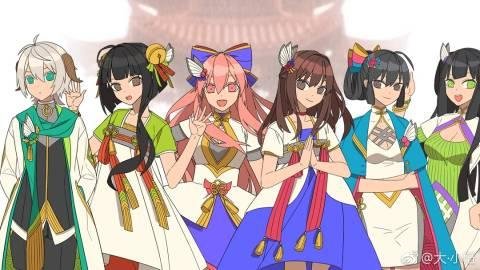 bilibili 拜年祭中《春意红包》MV动漫女主角是谁？