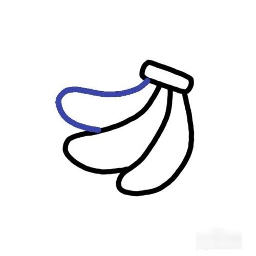 香蕉简笔画