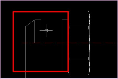cad二维螺纹孔的画法