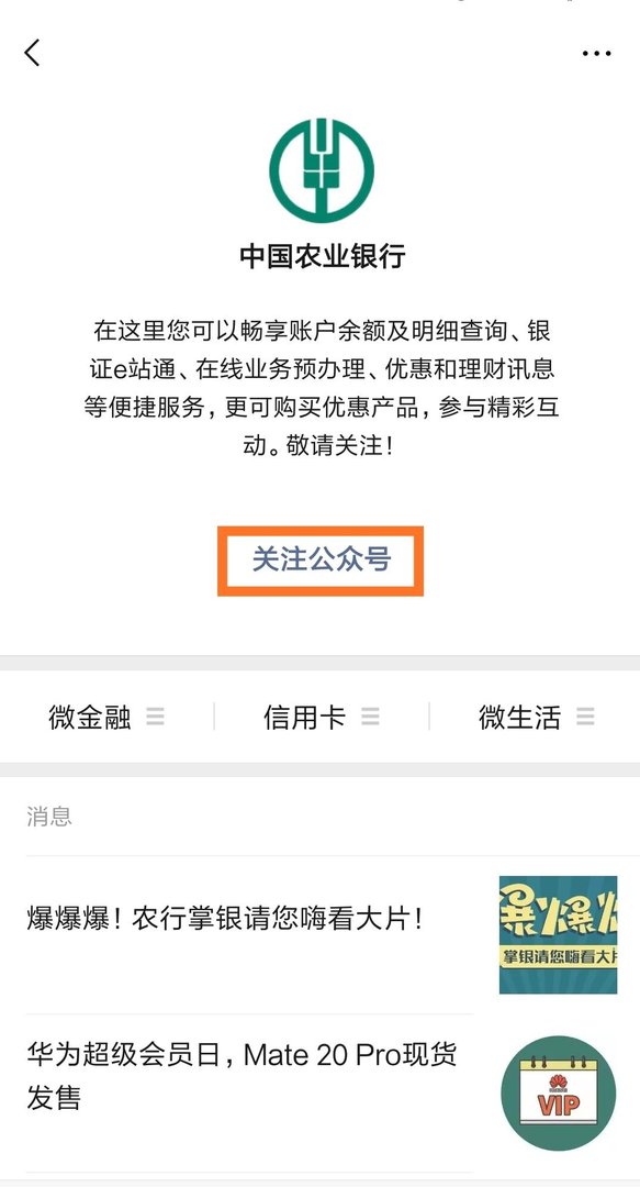 农行开户行怎么发短信查询？