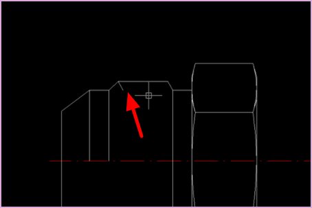 cad二维螺纹孔的画法