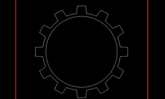 CAD画平面齿轮怎么画的详细操作步骤