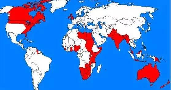 英国的殖民地有哪些？