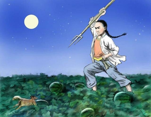 中年闰土的性格特点