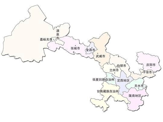 中国各省轮廓黑白图