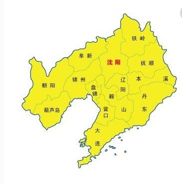 中国各省轮廓黑白图