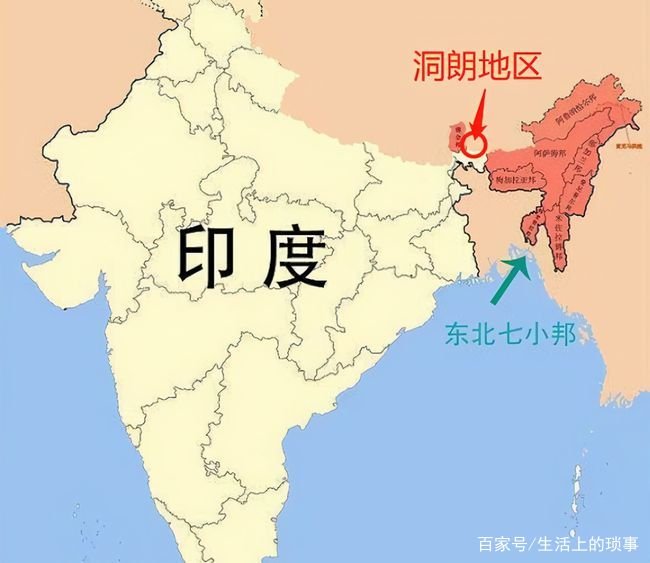 洞朗地区到底在哪里，地理位置如此重要，可以死盯印度“七寸”吗？