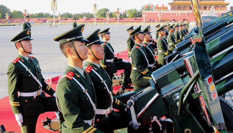 为什么中国外交时鸣礼炮21响？