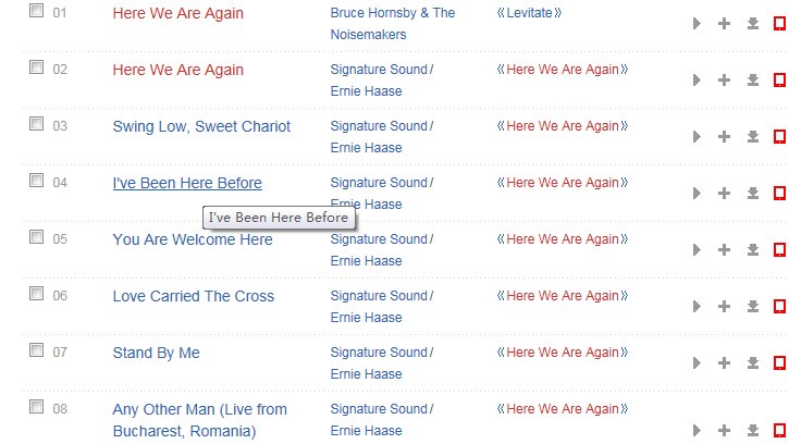 求《喜剧之王》电影插曲Here we are again的mp3下载