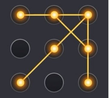 手机密码锁屏简单图案大全集