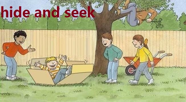 “hide and seek”的正确读音是什么?